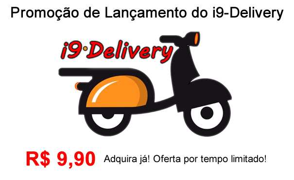 i9-Delivery Promoção de Lançamento